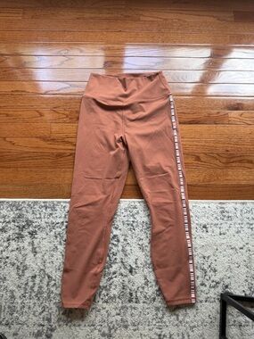 Spiritual Gangster Girls' Rust Leggings with Side Stripe